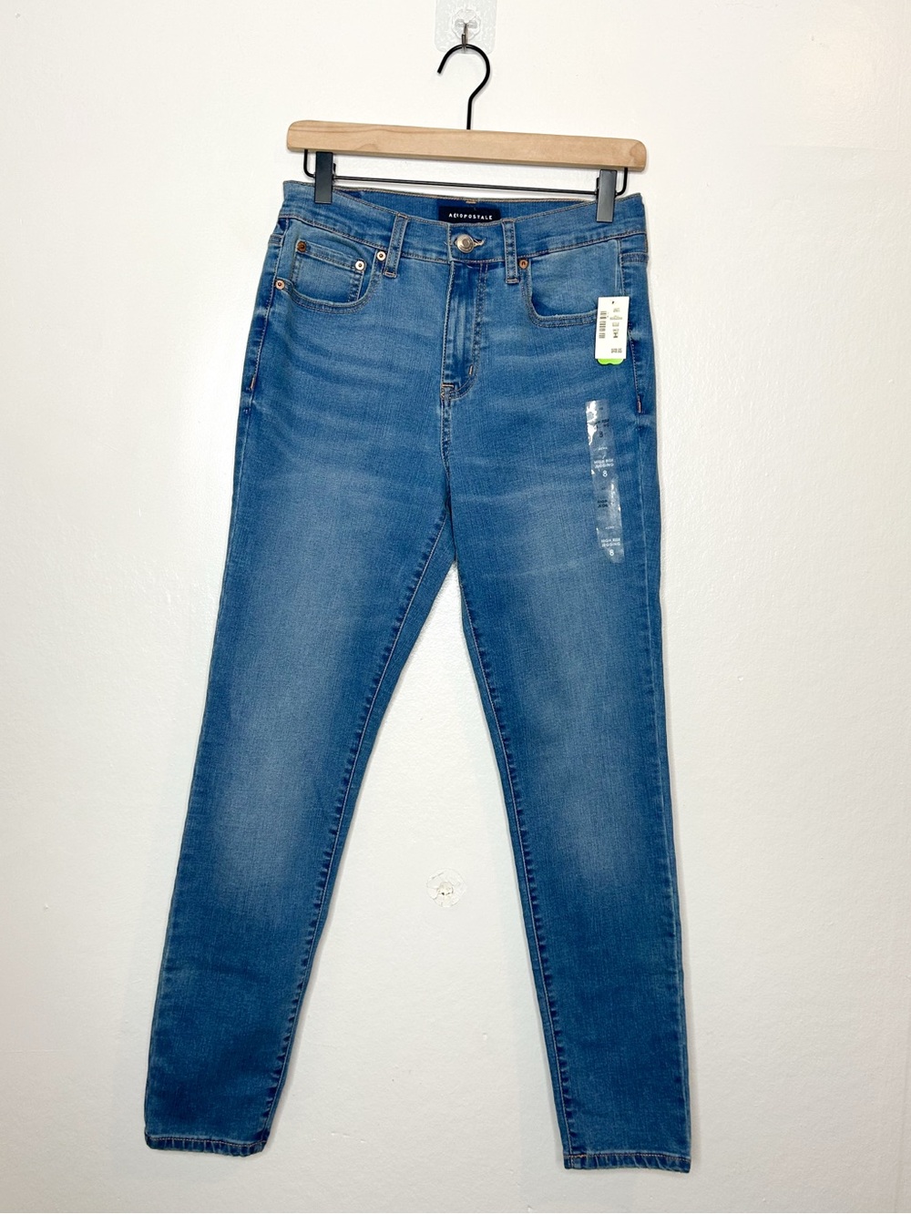 NWT Aeropostale Womens High Rise Skinny Jegging Pants 8